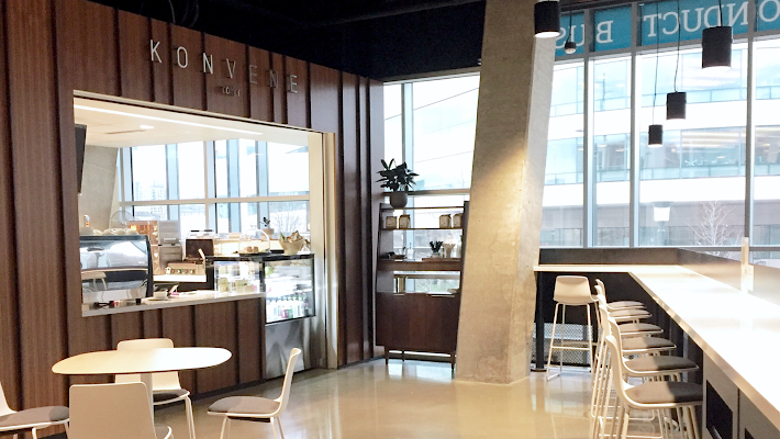 Inside Konvene Coffee